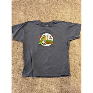 Reading Adventure T-Shirt‎ XL Bookworm Knowledge Travel Graphic Top